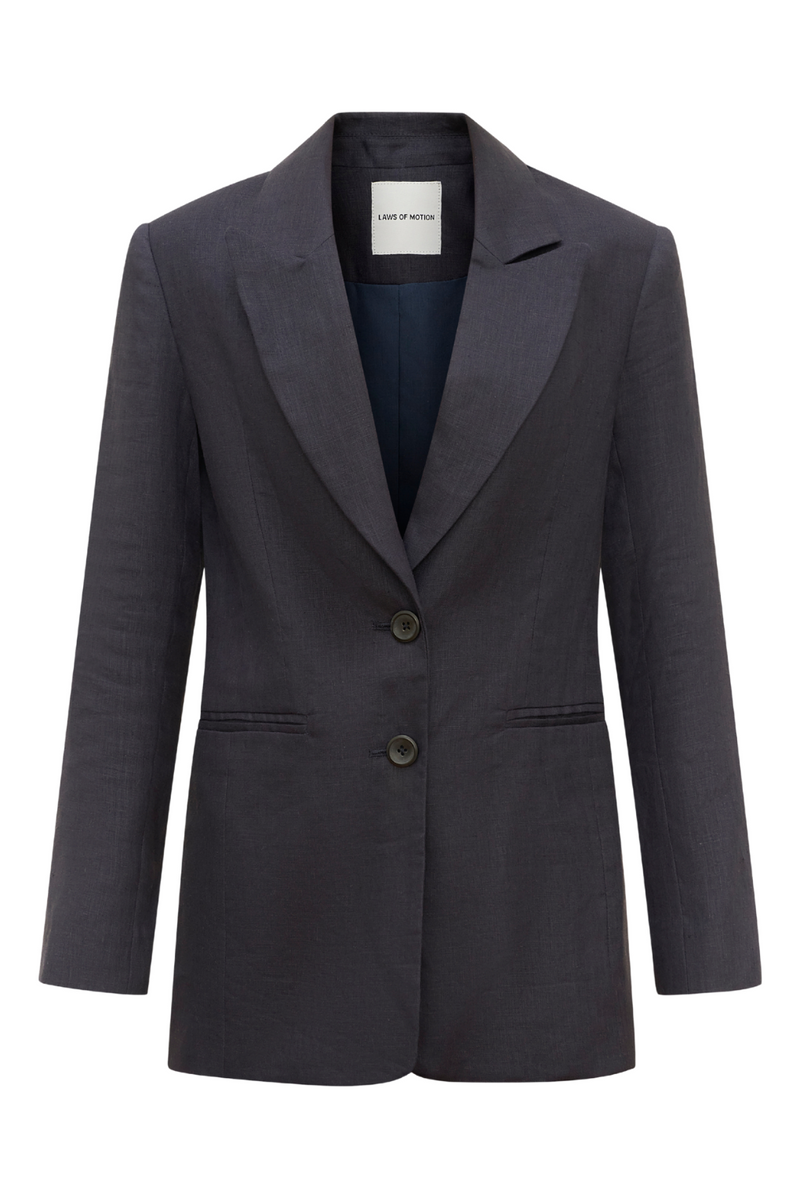 navy linen collection