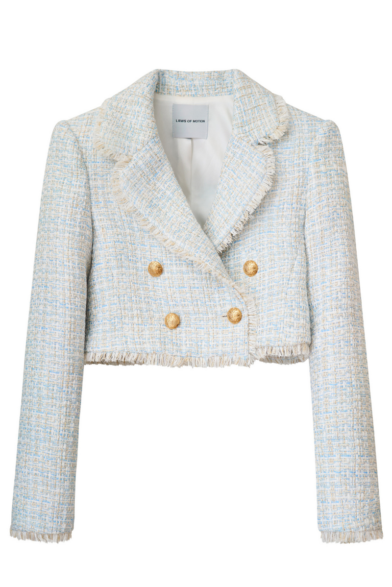 Light Blue Tweed Collection hover